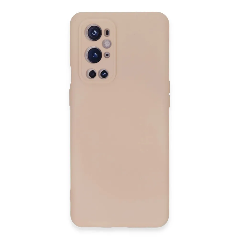 Newface One Plus 9 Pro Kılıf Nano Içi Kadife Silikon - Pudra