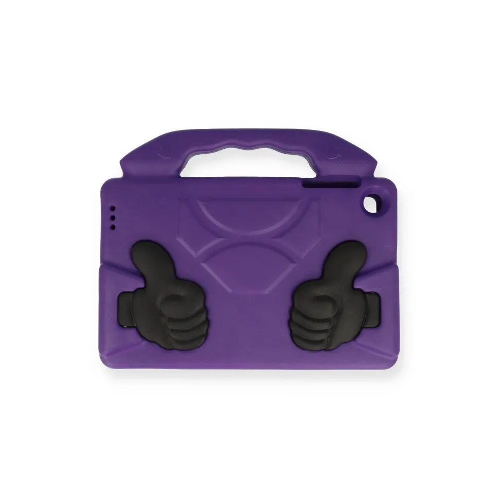 Newface Lenovo Tab M10 Tb328Fu Kılıf Like Stantlı Tablet Silikon - Mor