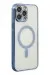 Newface Iphone 14 Pro Kılıf Magneticsafe Lazer Silikon - Sierra Blue
