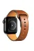 Newface Apple Watch 38mm KR415 Luaz Deri Kordon - Kahverengi