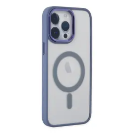 Newface Iphone 14 Pro Max Kılıf Room Magneticsafe Silikon - Sierra Blue