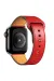 Newface Apple Watch 38mm KR415 Luaz Deri Kordon - Kırmızı