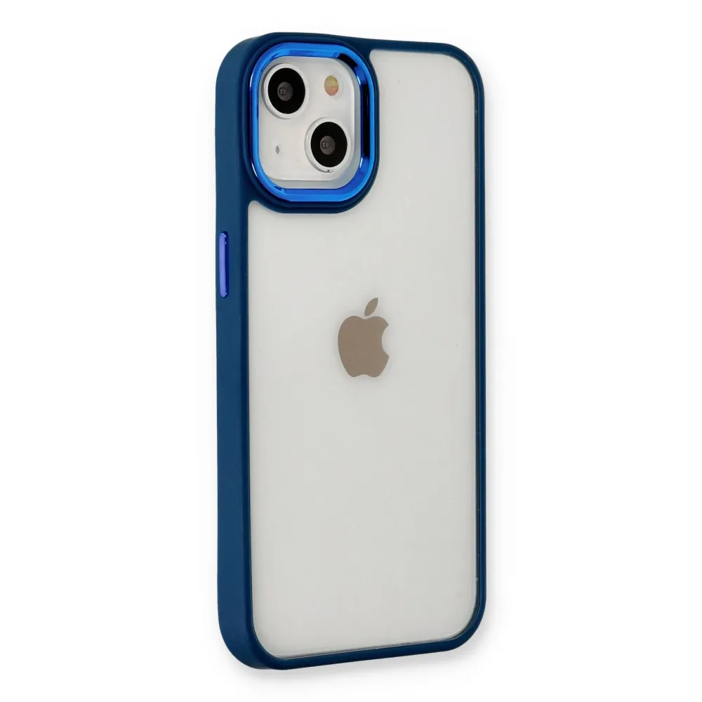 Newface Iphone 14 Plus Kılıf Dora Kapak - Mavi