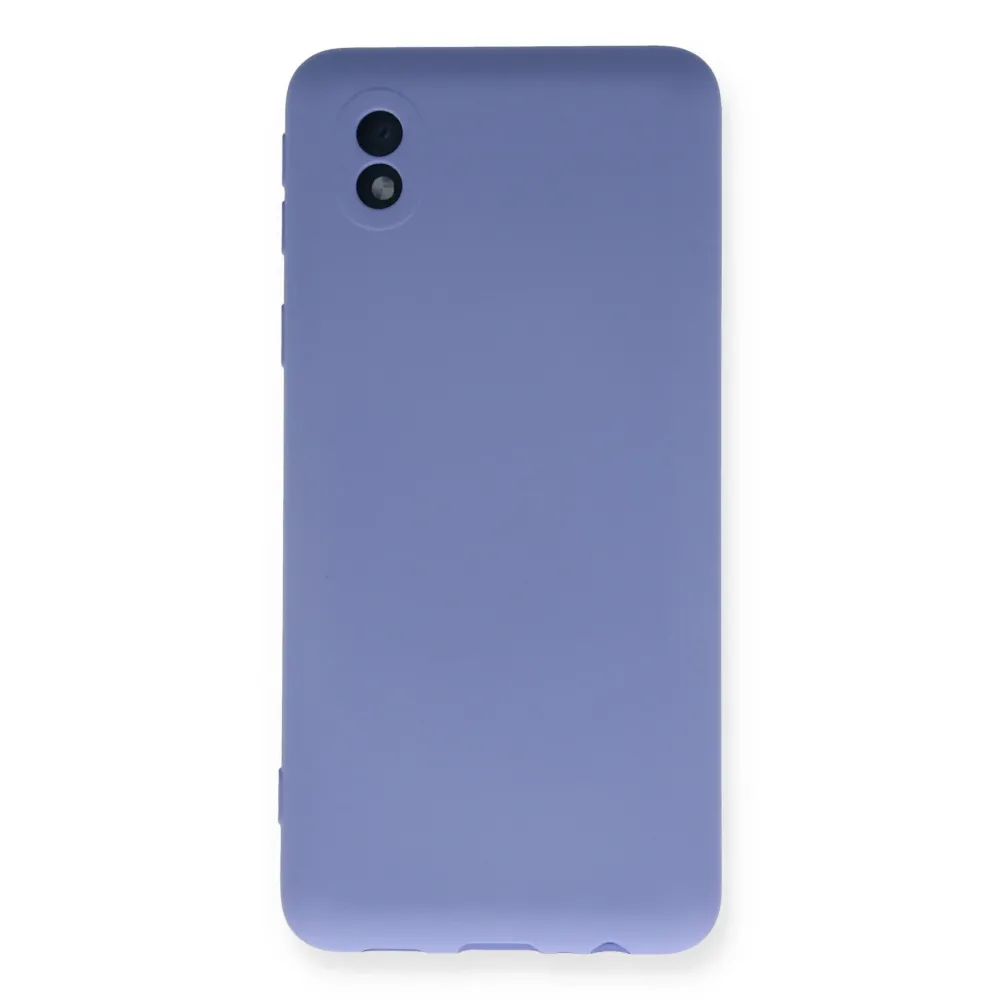 Newface Samsung Galaxy A01 Core Kılıf Nano Içi Kadife Silikon - Lila