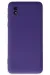 Newface Samsung Galaxy A01 Core Kılıf Nano Içi Kadife Silikon - Mor