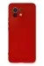 Newface Xiaomi Mi 11 Kılıf Nano Içi Kadife Silikon - Kırmızı
