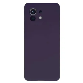 Newface Xiaomi Mi 11 Kılıf Nano Içi Kadife Silikon - Mor
