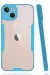 Newface Iphone 14 Kılıf Platin Silikon - Mavi
