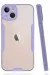 Newface Iphone 14 Kılıf Platin Silikon - Lila
