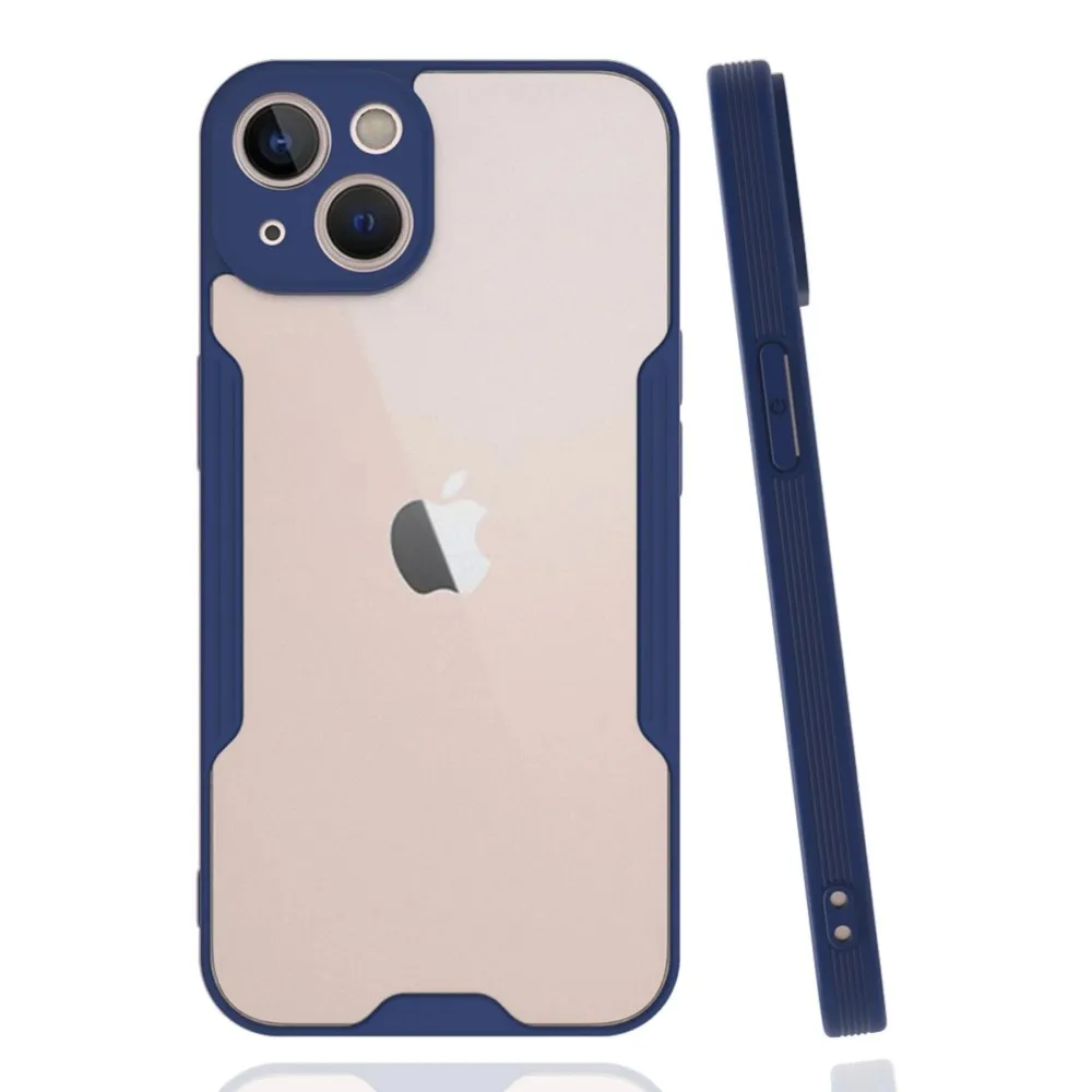 Newface Iphone 14 Plus Kılıf Platin Silikon - Lacivert