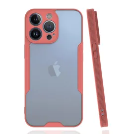 Newface Iphone 14 Pro Max Kılıf Platin Silikon - Pembe