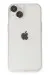 Newface Iphone 14 Kılıf Luko Lens Silikon - Gümüş