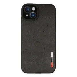 Newface Iphone 14 Plus Kılıf Loop Deri Silikon - Siyah
