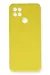 Newface Oppo A15 Kılıf Nano Içi Kadife Silikon - Sarı