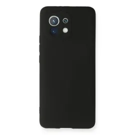 Newface Xiaomi Mi 11 Kılıf First Silikon - Siyah
