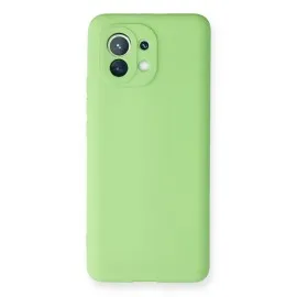 Newface Xiaomi Mi 11 Kılıf First Silikon - Yeşil