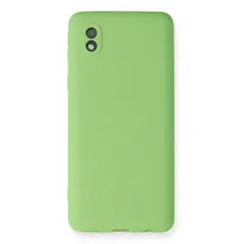 Newface Samsung Galaxy A01 Core Kılıf First Silikon - Yeşil