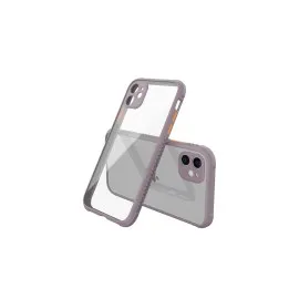 Newface Iphone 12 Mini Kılıf Miami Şeffaf Silikon - Açık Mor