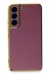 Newface Samsung Galaxy S21 Kılıf Volet Silikon - Kırmızı
