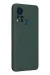 Newface İnfinix Hot 11S Kılıf Nano Içi Kadife Silikon - Koyu Yeşil