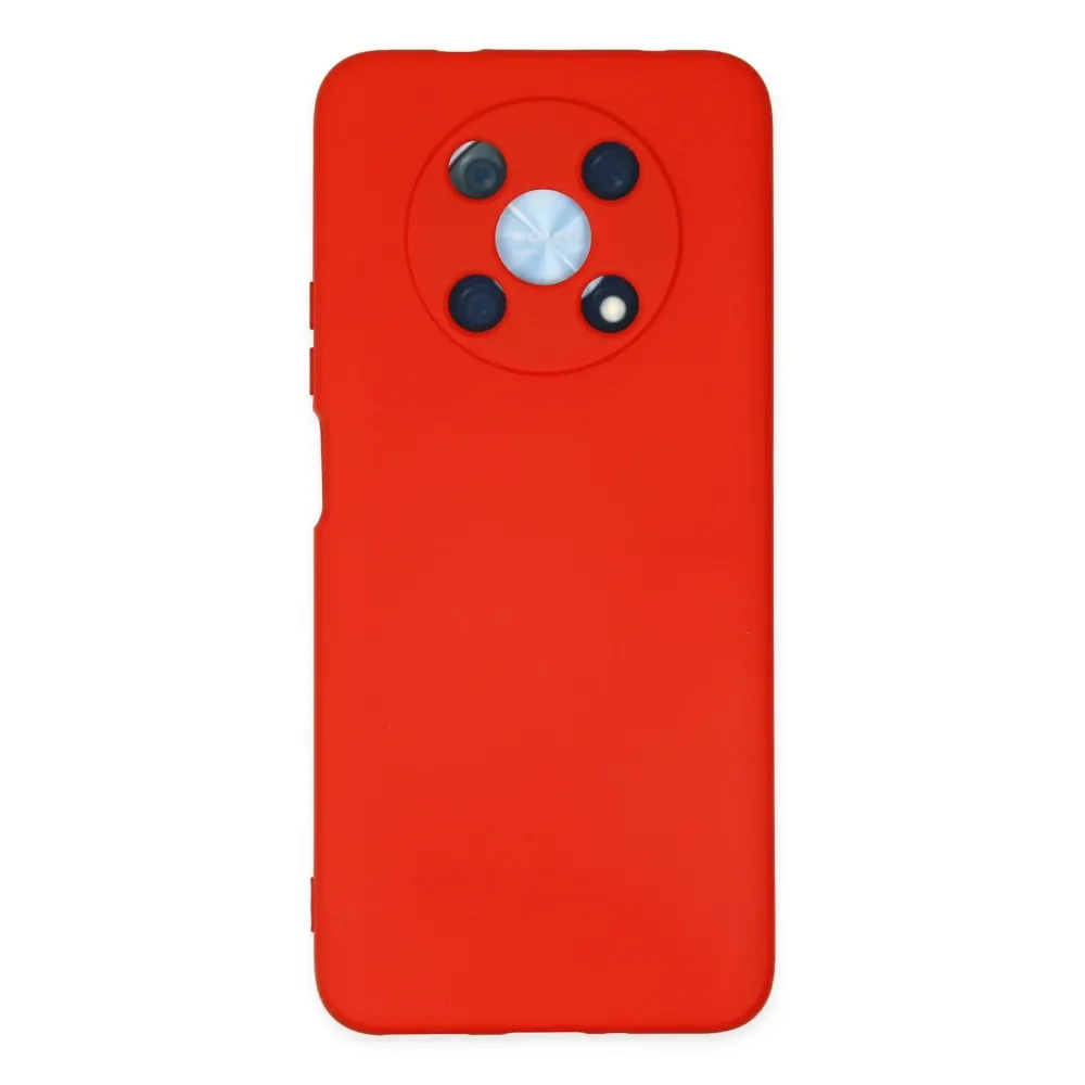 Newface Huawei Nova Y90 Kılıf Nano Içi Kadife Silikon - Kırmızı