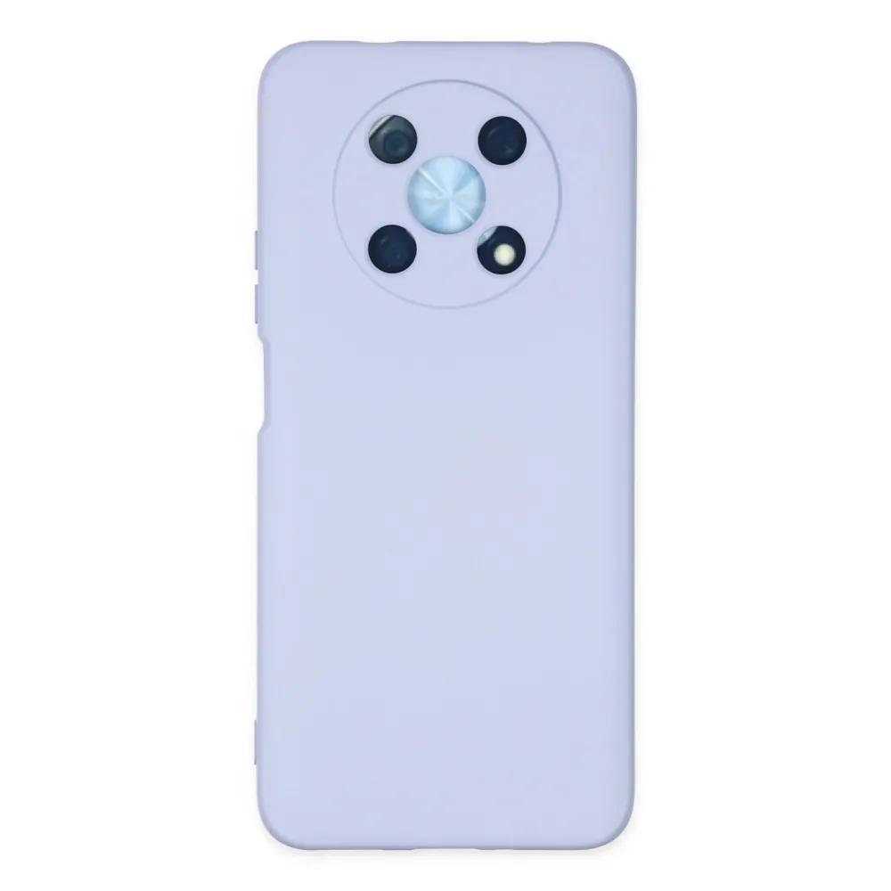 Newface Huawei Nova Y90 Kılıf Nano Içi Kadife Silikon - Lila