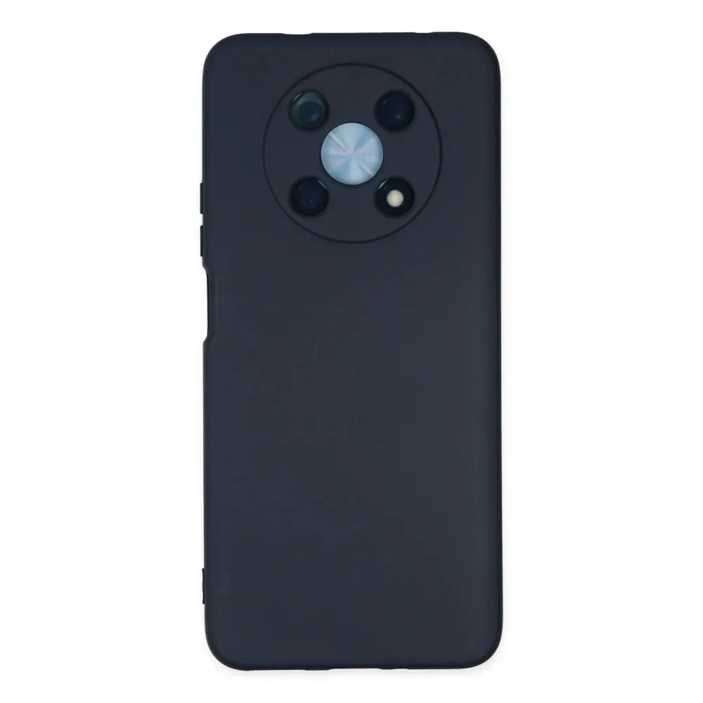 Newface Huawei Nova Y90 Kılıf Nano Içi Kadife Silikon - Lacivert