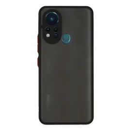 Newface İnfinix Hot 11S Kılıf Montreal Silikon Kapak - Siyah