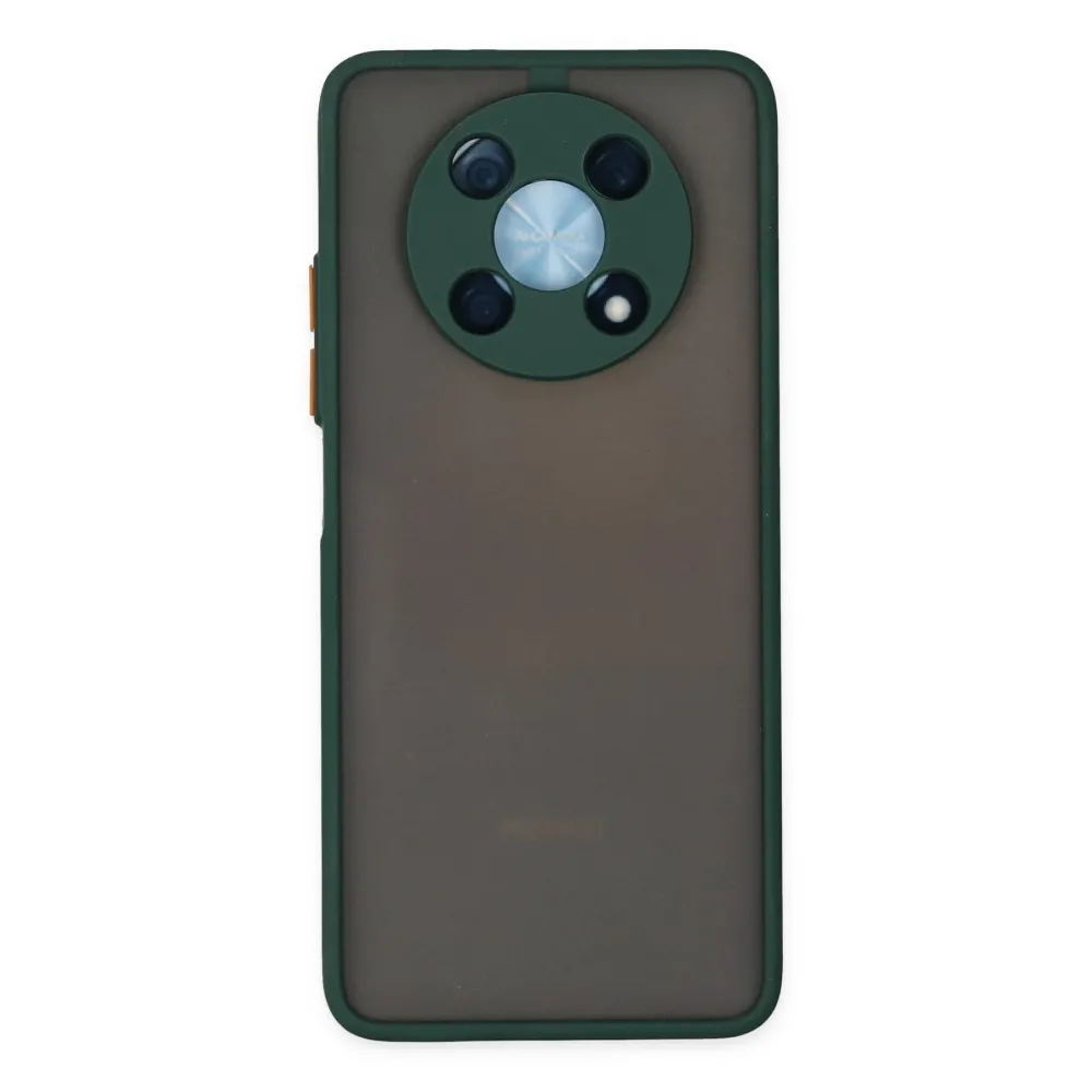 Newface Huawei Nova Y90 Kılıf Montreal Silikon Kapak - Yeşil