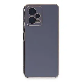 Newface Xiaomi Redmi Note 12 Pro 5G Kılıf Volet Silikon - Mavi