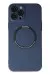 Newface Iphone 12 Pro Kılıf Jack Magneticsafe Lens Silikon - Lacivert