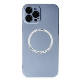 Newface Iphone 12 Pro Kılıf Jack Magneticsafe Lens Silikon - Sierra Blue