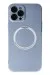 Newface Iphone 12 Pro Kılıf Jack Magneticsafe Lens Silikon - Sierra Blue
