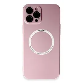 Newface Iphone 12 Pro Kılıf Jack Magneticsafe Lens Silikon - Rose Gold