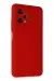Newface Xiaomi Redmi Note 12 5G Kılıf Nano Içi Kadife Silikon - Kırmızı