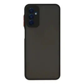 Newface Samsung Galaxy M13 Kılıf Montreal Silikon Kapak - Siyah