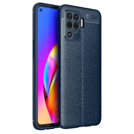 Newface Oppo Reno 5 Lite Kılıf Auto Focus Kapak - Lacivert