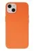 Newface Iphone 14 Plus Kılıf Nano Içi Kadife Silikon - Turuncu