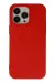 Newface Iphone 14 Pro Kılıf Nano Içi Kadife Silikon - Kırmızı