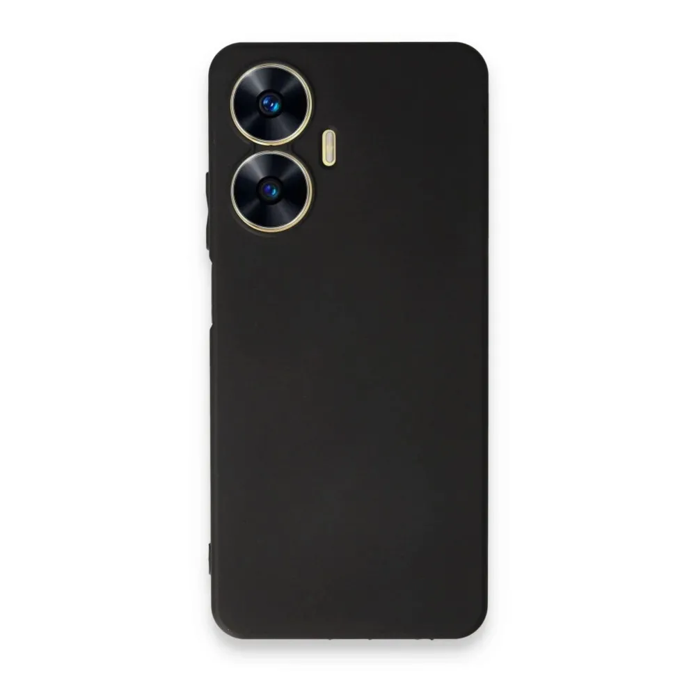 Newface Realme C55 Kılıf First Silikon - Siyah