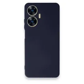 Newface Realme C55 Kılıf First Silikon - Lacivert