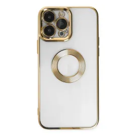 Newface Iphone 14 Pro Kılıf Slot Silikon - Gold