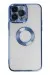 Newface Iphone 14 Pro Max Kılıf Slot Silikon - Mavi