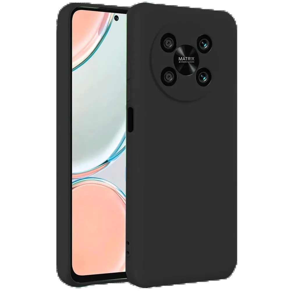 Newface Huawei Nova Y90 Kılıf First Silikon - Siyah