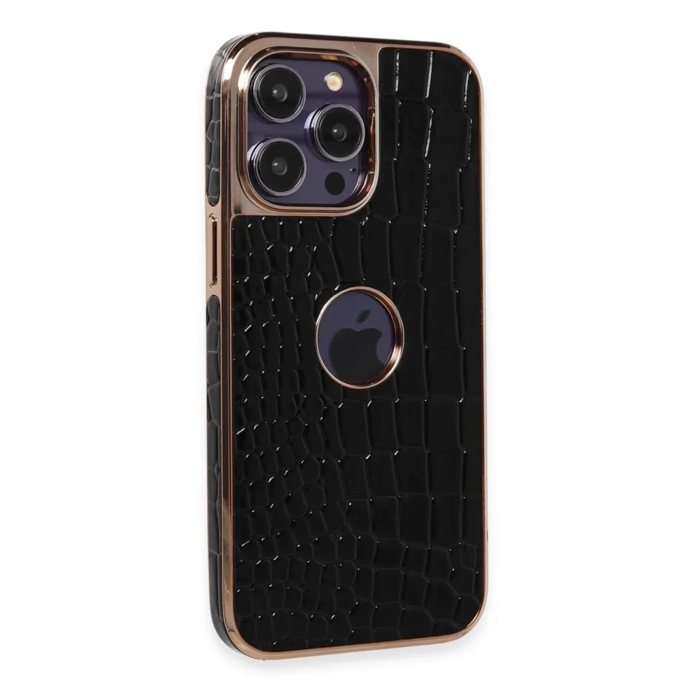 Newface Iphone 14 Pro Kılıf Snake Kapak - Siyah