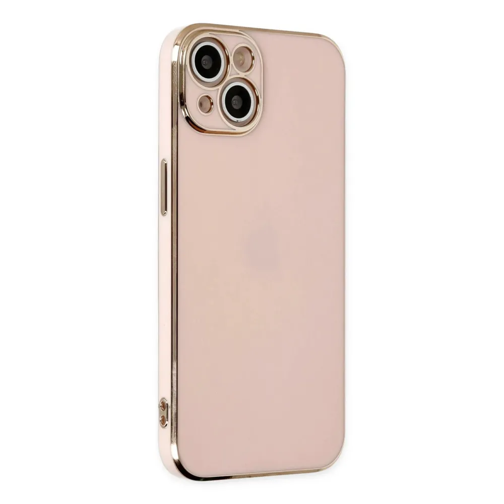 Newface Iphone 14 Kılıf Volet Silikon - Pembe