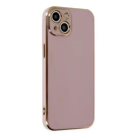 Newface Iphone 14 Kılıf Volet Silikon - Mor