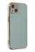 Newface Iphone 14 Kılıf Volet Silikon - Açık Yeşil