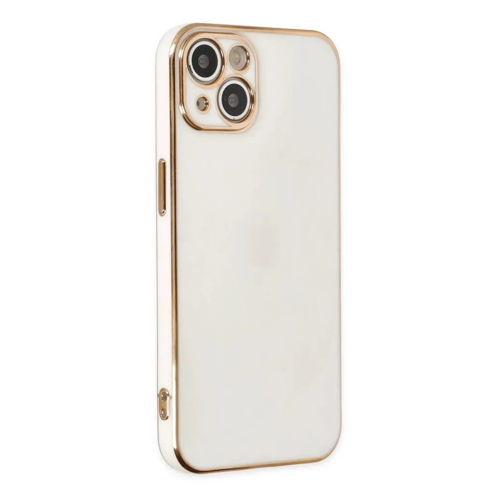Newface Iphone 14 Plus Kılıf Volet Silikon - Beyaz