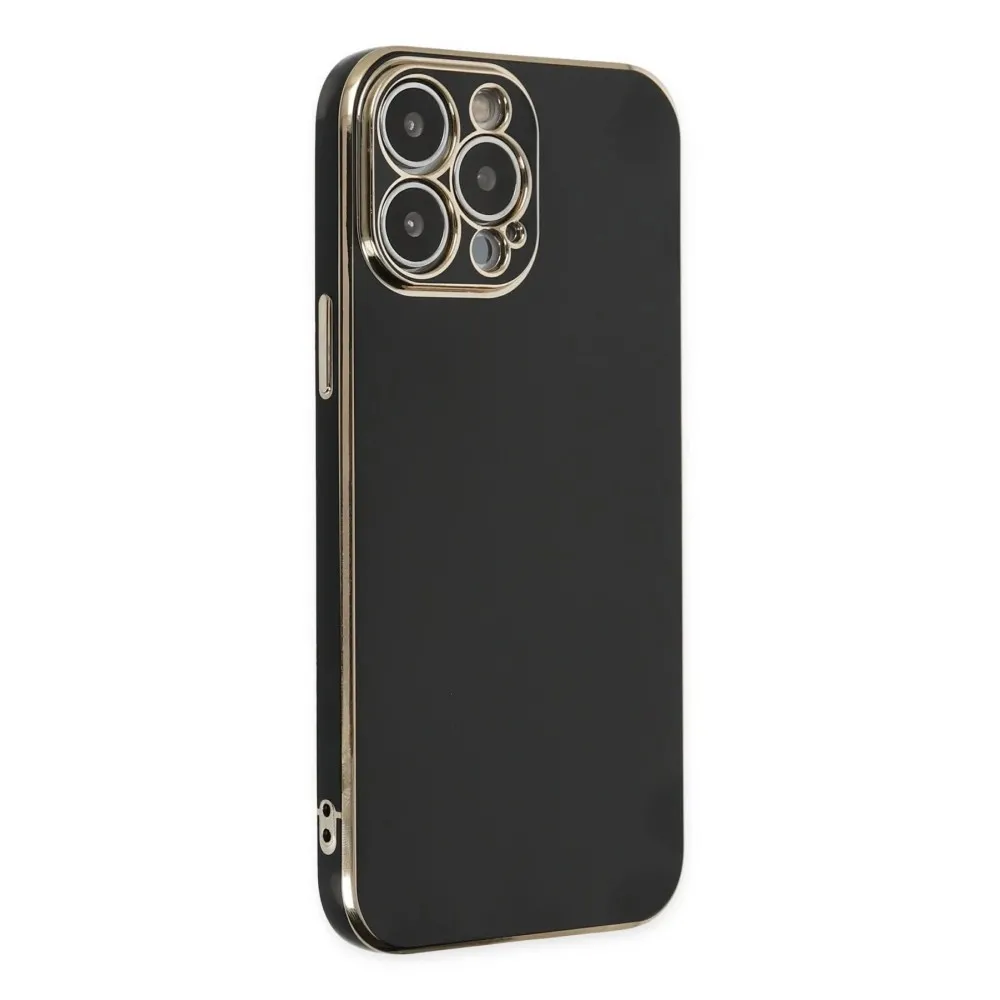 Newface Iphone 14 Pro Max Kılıf Volet Silikon - Siyah